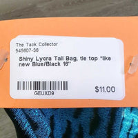 Shiny Lycra Tail Bag, tie top *like new
