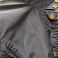 Light Jacket, zipper, waist cord *vgc/gc, clean, mnr stain, pulled out waist string
