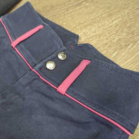 JUNIORS Full Seat Sticky Breeches *vgc/gc, mnr rubs, seam puckers & fading
