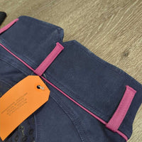 JUNIORS Full Seat Sticky Breeches *vgc/gc, mnr rubs, seam puckers & fading
