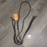 Flat Narrow Running Martingale, snap *vgc, v.dry, v.stiff, dirty, bent
