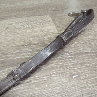 Flat Narrow Running Martingale, snap *vgc, v.dry, v.stiff, dirty, bent
