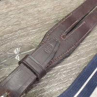 Leather & Elastic Breastplate, Running Martingale Attachment *vgc, clean, stains, residue, mnr scrapes & dents
