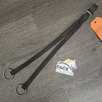 Flat Leather Running Martingale Attach Only, Buckle *gc, scrapes, peeled, cracked, stiff, dry, sliced keeper
