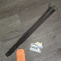 Flat Leather Running Martingale Attach Only, Buckle *gc, scrapes, peeled, cracked, stiff, dry, sliced keeper
