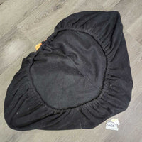 Thick Fleece Saddle Cover *gc, linty, faded, v.hairy

