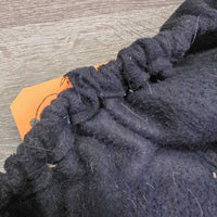 Thick Fleece Saddle Cover *gc, linty, faded, v.hairy
