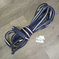 Padded Lunge Line, swivel, snap, loop handle *vgc, clean, stains
