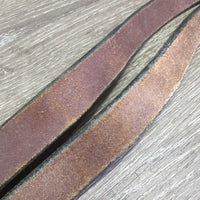 Thick Stirrup Leathers *gc, clean, uneven, dry, stiff, dents, rubs, stains, creases, scrapes
