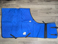 Evaporative Cooling Horse Blanket, velcro, bag *xc, mnr stain
