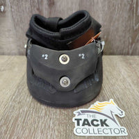 Hoof Boot, Metal Container, info packets *new, clean, mnr stains & film
