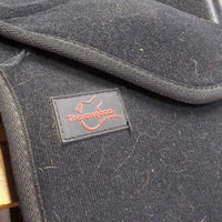 Synthetic Leadline Saddle *vgc, mnr dirt & hair
