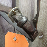 Rsd Bridle, Braided Reins *gc/vgc, clean, mnr dirty, residue, stains, rubs & scuffs, dry, stiff, twists
