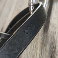 Rsd Bridle, Braided Reins *vgc/gc, dry, mnr dirt/residue, creases, edge scrapes, stiff
