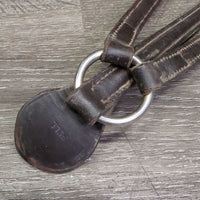 Rsd Breastplate, straps, witherbridge *gc, v.dry, v.stiff, rubs, dirty, scrapes, creases, bent

