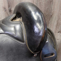 16" XW Big Horn Synthetic & Leather Endurance Saddle, 1 latigo, 1 off-billet, 2 laces, Plastic Stirrups, 2 Fender Hobbles Serial #: 116
