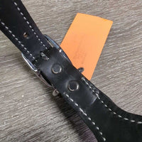 Spikes Wide Thick Hvy Leather Dog Collar, studs *like new, mnr film
