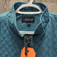 Quilt Vest *vgc, mnr hair, dirt
