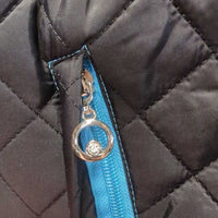 JUNIORS Quilt & Bling Vest *vgc
