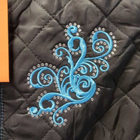 JUNIORS Quilt & Bling Vest *vgc
