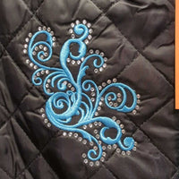JUNIORS Quilt & Bling Vest *vgc
