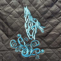 JUNIORS Quilt & Bling Vest *vgc
