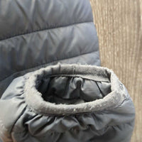 JUNIORS Puffer Jacket, Zipper *gc, clean, rubs, mnr collar rubs & pills, cuffs v.rubbed & pilly
