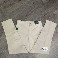 JUNIORS Hvy Cotton Jodphurs, Draw String Waist *gc, older, unstitched seams, faded, mnr stains, rubs & pills
