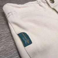 JUNIORS Hvy Cotton Jodphurs, Draw String Waist *gc, older, unstitched seams, faded, mnr stains, rubs & pills
