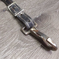 Soft Fleece Lined Stamped Western Breastcollar, snap *gc, clean, dirty, stains, clumpy, hairy, older, scrapes, xholes
