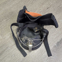 2 Hoof Boots, attached Gaiters, 2 Straps *xc/like, clean mnr dirt/residue & hair, older
