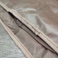 Hvy Nylon Saddle Trail Bags, Buckles *gc, older, dirt, stains, rust, bubbles, edge rubs
