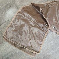 Hvy Nylon Saddle Trail Bags, Buckles *gc, older, dirt, stains, rust, bubbles, edge rubs
