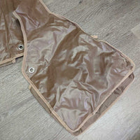 Hvy Nylon Saddle Trail Bags, Buckles *gc, older, dirt, stains, rust, bubbles, edge rubs
