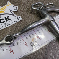 Jointed Kimberwick Bit, chain *gc, clean & dirty, scratches, rubs, residue
