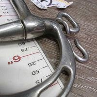 Jointed Kimberwick Bit, chain *gc, clean & dirty, scratches, rubs, residue
