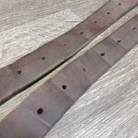 Thick Wide Stirrup Leathers *vgc, clean, scratches, dents, creases, xholes, older
