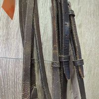 Rsd Bridle, Braided Reins *gc/fair, clean, scrapes, xholes, reaired, creases, bent, stiff
