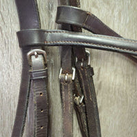 Rsd Bridle, Braided Reins *gc/fair, clean, scrapes, xholes, reaired, creases, bent, stiff

