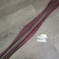Thin Leather Girth, els *vgc/xc, clean, older, mnr stains, rubs & film
