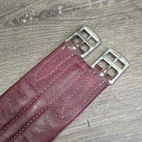 Thin Leather Girth, els *vgc/xc, clean, older, mnr stains, rubs & film
