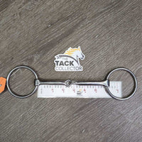 Thin Loose Ring Western Bit *vgc, clean & mnr residue, scuffs & scratches
