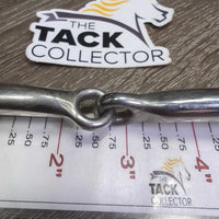 Thin Loose Ring Western Bit *vgc, clean & mnr residue, scuffs & scratches
