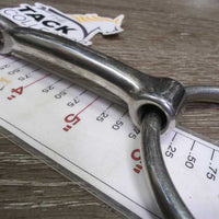 Thin Loose Ring Western Bit *vgc, clean & mnr residue, scuffs & scratches
