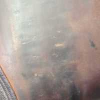 18.5" MW 5.5" Crosby Marathon Endurance Saddle, 2 Billet Guards, Wool Flocking, Long Front Pencil Blocks, Padded Seat, Flaps: 15.5"L x 15"W Serial #: S6635
