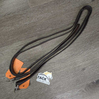 Pr Stirrup Leathers *gc, clean, stains, xholes, UNEVEN, stretched, sticky

