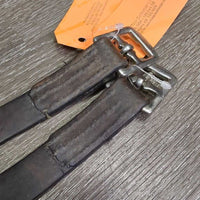 Pr Stirrup Leathers *gc, clean, stains, xholes, UNEVEN, stretched, sticky
