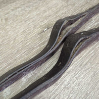 Thick Stirrup Leathers *fair, clean, dents, PEELED/Separating
