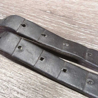 Thick Stirrup Leathers *fair, clean, dents, PEELED/Separating
