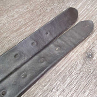 Thick Stirrup Leathers *fair, clean, dents, PEELED/Separating
